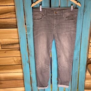 Joe’s Jeans Cool Max Markie skinny crop jeans size 29 gray inseam 26 cuffed hem